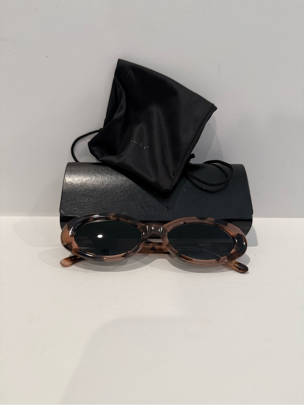 Quince Bali Brown Tortoiseshell Oval Sunglasses